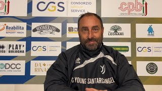 Verucchio  Young Santarcangelo il prepartita con mister Bianchi [upl. by Amle508]