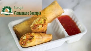 Recept Vietnamese loempia s maken met kip vulling [upl. by Eastlake596]