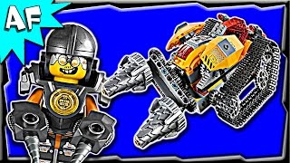 Lego Ultra Agents DRILLEX Diamond Job 70168 Stop Motion Build Review [upl. by Nedac]