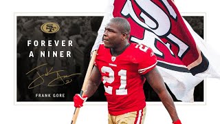 Frank Gores Career Highlights in Red and Gold  49ers [upl. by Thanh560]