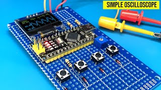 how to make mini oscilloscope using Arduino nano dfrobot [upl. by Ynamrej]