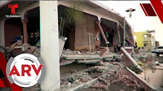 Puerto Rico despertó con fuerte terremoto de 64 grados  Al Rojo Vivo  Telemundo [upl. by Aihsetel]