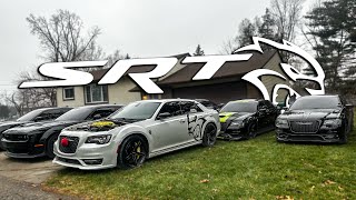 6 HELLCATS TAKEOVER DETROIT ft FASTLIFENICK PT 1 [upl. by Udale638]