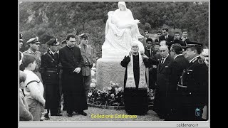 1966 Inaugurazione statua della Pietà e busto a Mandarini [upl. by Ancier]