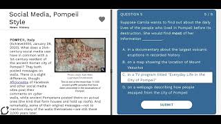 “Social Media Pompeii Style” Achieve 3000 answers [upl. by Page]