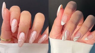 french nail designfrench nail designs for short nailsnail designs for short nails french tip [upl. by Diamond]