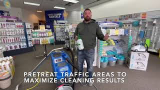 Carpet Cleaners  How to Deep Clean and Stain Clean Shark® CarpetXpert™ with Stainstriker™ [upl. by Virginia]