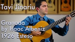 Albeniz Granada  Tavi Jinariu plays 1926 Domingo Esteso [upl. by Richardson]