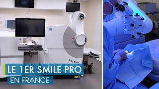 Le 1er Smile Pro pour la chirurgie des yeux a eu lieu à Strasbourg [upl. by Caton679]