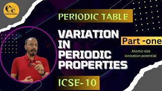 Periodic Table Variation in periodic properties part 1 [upl. by Aneled]