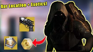 LIVE  DESTINY 2  XUR LOCATION AND EXOTICS  COUNTDOWN TO XUR [upl. by Odiug]