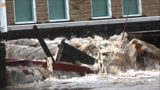 Hebden Bridge Flood Boxing Day 2015 [upl. by Ilrak]