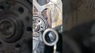 How To Replace VW 20TDI CFFB Engine Flywheel pilot Needle Bearing With 02E  DSG Transmission [upl. by Aramoiz]