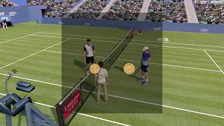 Djokovic vs Vesely Full Ace Tennis ATP250 R32 Newport [upl. by Hesky]