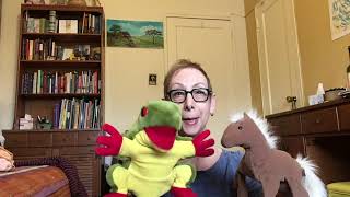 The Wide Mouth Frog  Story and Puppet Play Activity [upl. by Aztilay]