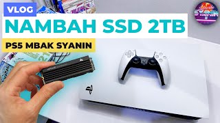 Upgrade SSD PS5 2000GB Mbak MbakSyanin 2TB 🤣 [upl. by Nayarb]