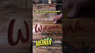 Scrap Wood is a Money Maker woodworking wood moneymaking [upl. by Yclek]