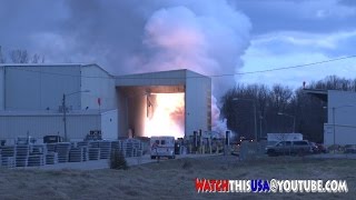 Real Alloy Plant Explosion Coldwater Michigan March 18th 2016 [upl. by Neda854]