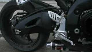 HR1 EXHAUST GSXR 600750 [upl. by Tyree]