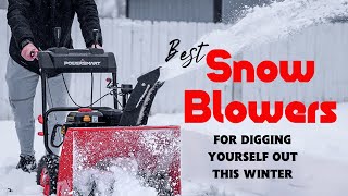 Best Snow Blowers For Heavy Snow 2023 [upl. by Adlesirk]