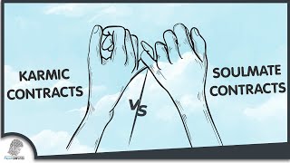 SOUL CONTRACTS Karmic Contracts VS Soulmate Contracts 4 Differences [upl. by Ahtiekal]