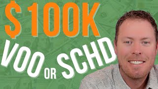 100K in VOO or SCHD Which ETF Is Better [upl. by Oirifrop923]