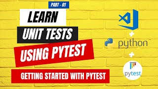 Mastering Unit Tests using pytest  Part  01  Getting Started with pytest [upl. by Burne]