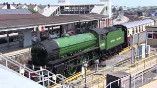 Mayflower steam train 10th June 2023 [upl. by Godewyn]