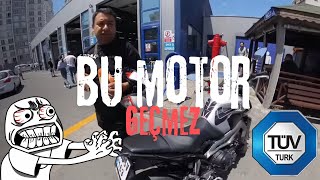 YAMAHA MT09 MUAYENEYE GÖTÜRDÜK  PROBLEM ÇIKARDILAR [upl. by Senalda]