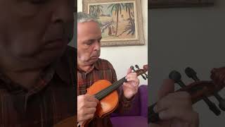 N Lygeros  Au clair de la lune Chanson traditionnelle française Carlo Robelli Violin violin [upl. by Sulakcin]