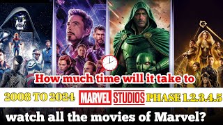 How much time will it take to watch all the movies and series of Marvel  FILMI LOG [upl. by Aleunam801]