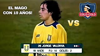 La MAGIA de JORGE VALDIVIA ante el COLO COLO de ZAMORANO en 2003 [upl. by Etezzil]