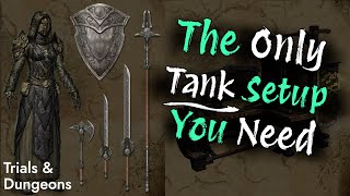 ESO Best Tank Gear The Only Sets You Need [upl. by Nahtnanhoj]