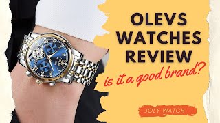 Olevs Watches Review Is It a Good Brand [upl. by Annavoeg]