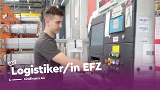 Logistikerin EFZ in Aktion  Kindlimann AG  Lehrstellenvideo  Yousty [upl. by Aerdnua]