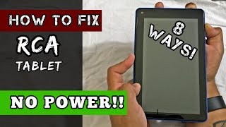 Fix RCA Tablet Doesnt Turn ON Works in 2021 [upl. by Belita]