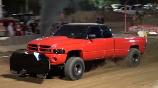 2023 Truck Pulling 30 and 26 Diesel 4WD Trucks Highland County Fair  Hillsboro OH [upl. by Nhepets]