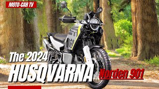 The 2024 Husqvarna Norden 901  MOTOCAR TV [upl. by Armahs]