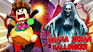 Drama Seram Halloween Pergi Rumah Berhantu Roblox Malaysia [upl. by Philina]