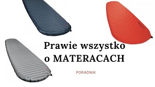 Prawie wszystko o MATERACACH dmuchanych i samopompujących  PORADNIK [upl. by Derrej]