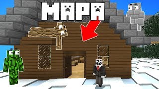 TROLLEANDO TODOS LOS NOOB EN EL SERVIDOR 😂 MAPA TROLL DE ESCONDITES SECRETOS EN MINECRAFT 💀 [upl. by Akiret]