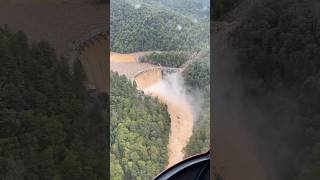 Waterville Dam overflowing from Hurricane Helene hurricane helene [upl. by Diraj]