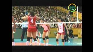 Peru 1 vs Japon 3  Mundial de Voley 2010 Set III 13 HD [upl. by Neelahtak]