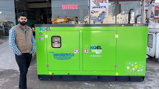 Kirloskar Generator 625kva Silent Diesel  Koel iGreen Silent DG Generator Kirloskar 4R Engine 83HP [upl. by Ive]