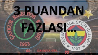 Rizespor vs Fenerbahçe fenerbahce TurkiyeFutbolFederasyonu beinsportsturkiye ASpor [upl. by Melisse582]