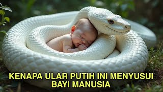 Kenapa Ular Putih Ini Menyusui Dan merawat Bayi Manusia [upl. by Dett758]