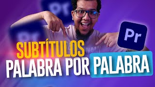 🚀 Crea SUBTÍTULOS ANIMADOS Dinámicos CON PREMIERE  🎁  REGALO [upl. by Bortz151]