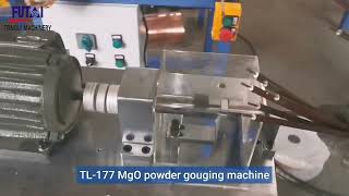 TL 177 MgO powder gouging machine [upl. by Conway]