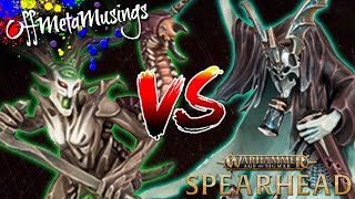 Our FIRST GAME of SPEARHEAD Sylvaneth vs Nighthaunt Spearhead Battle Report [upl. by Nauwtna367]