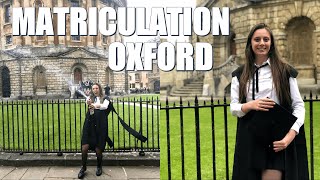 Matriculation University of Oxford 2020 Covid Edition  Regents Park College [upl. by Zonda]